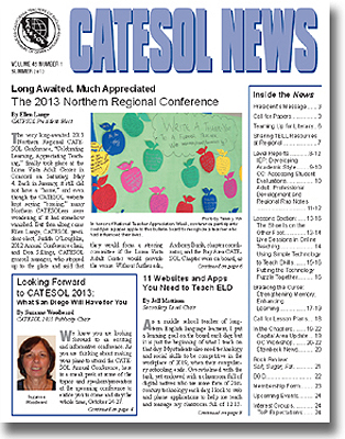 CATESOL News, Summer 2013